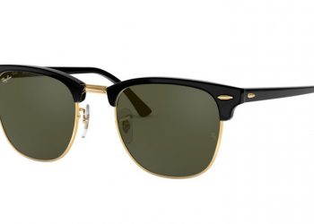 Ray-Ban Clubmaster Classic - Schwarz & Grün Klassisch