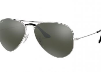 Ray-Ban Aviator Mirror - Silber glänzend & Silber Verspiegelt