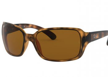 Ray-Ban RB4068 - Havana & Braun Klassisch Polarized